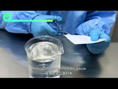 Hämostatische Gaze