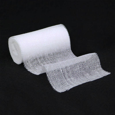 100% Cotton Yarn Gauze Bandage Roll Medical Bandage Dressing Comfortable