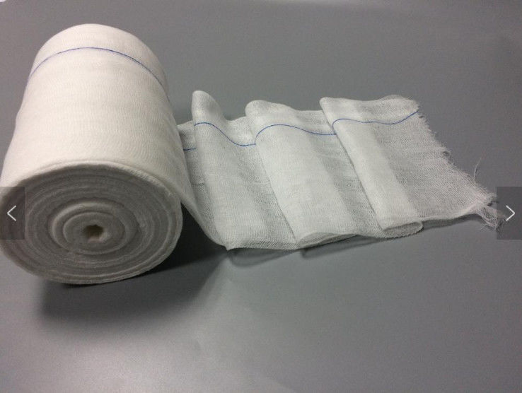 High Elasticity Gauze roll 4-ply for Medical Consumables and Disposables
